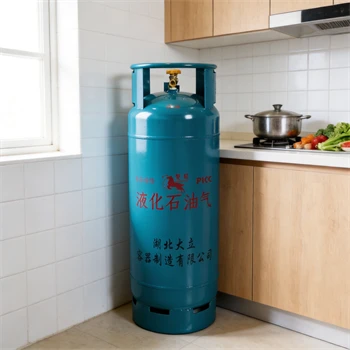 45-50KG Mawr-Silindr LPG Falf Ddeuol Cynhwysedd – HP295, Atal Gollyngiadau