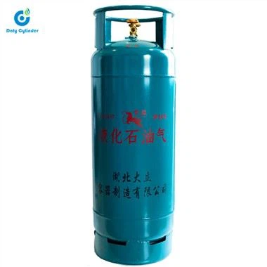 45kg 48kg 50kg 100 pwys Gwerthu Poeth Silindrau LPG Falf Dwbl a Ddefnyddir Mewn Bwytai